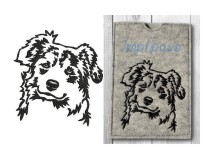 Stickdatei - Australian Shepherd Silhouette